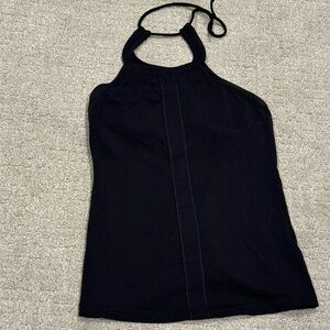 lululemon athletica Black Halter Top